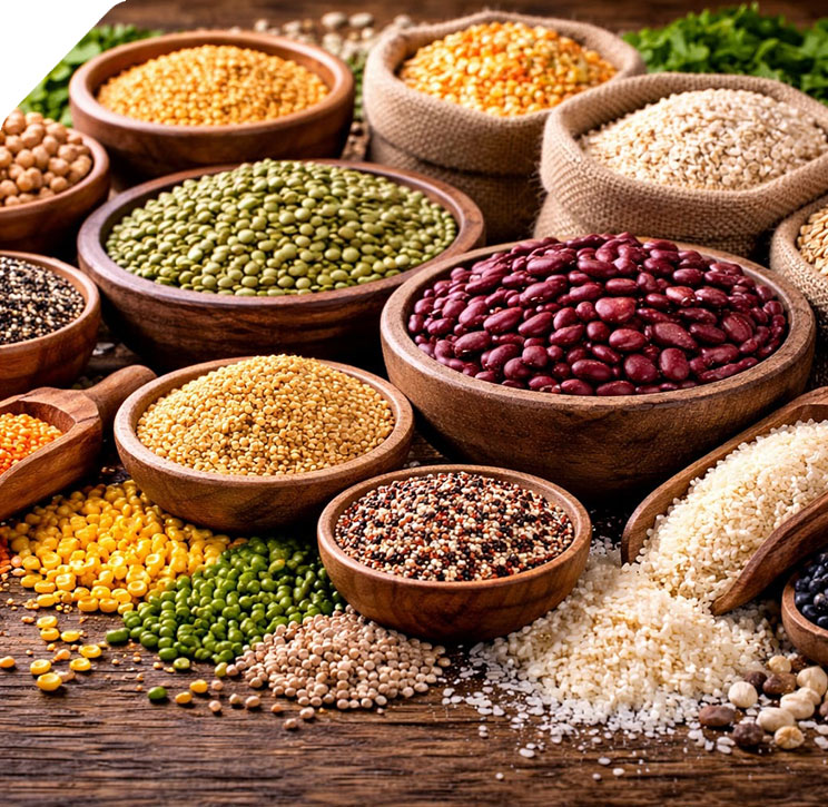 Pulses and grains export